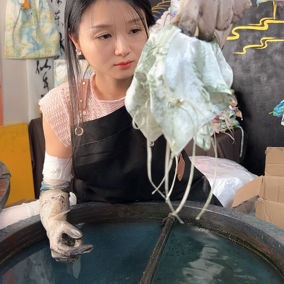 007新款方巾绿纹