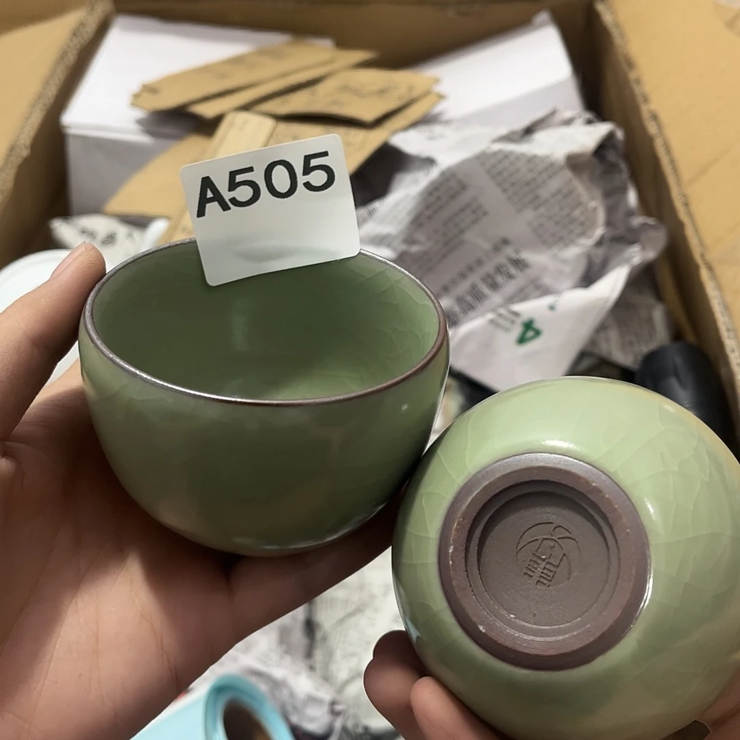 瓷片茶摆件工艺品摆件666