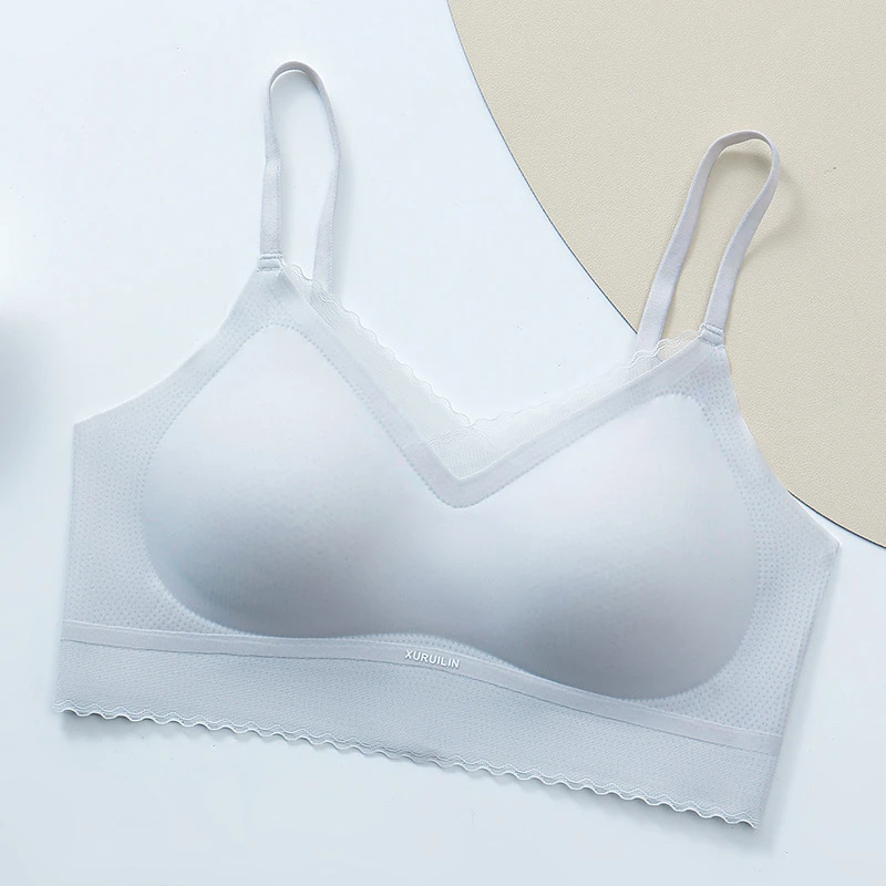 IEF/爱依服女士内衣2025新款纯色轻透冰凉收副聚拢舒适V领文胸