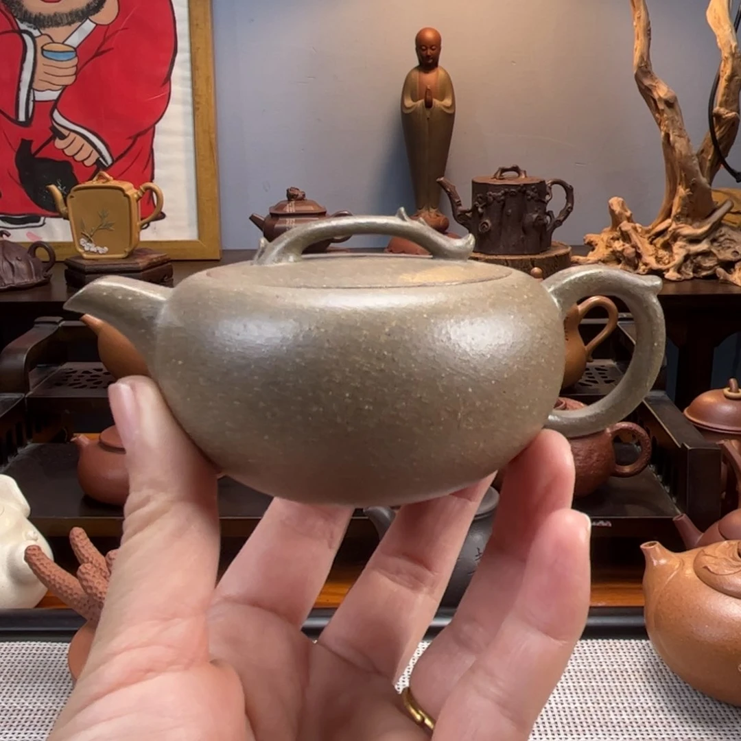 紫砂茶具半手工制作