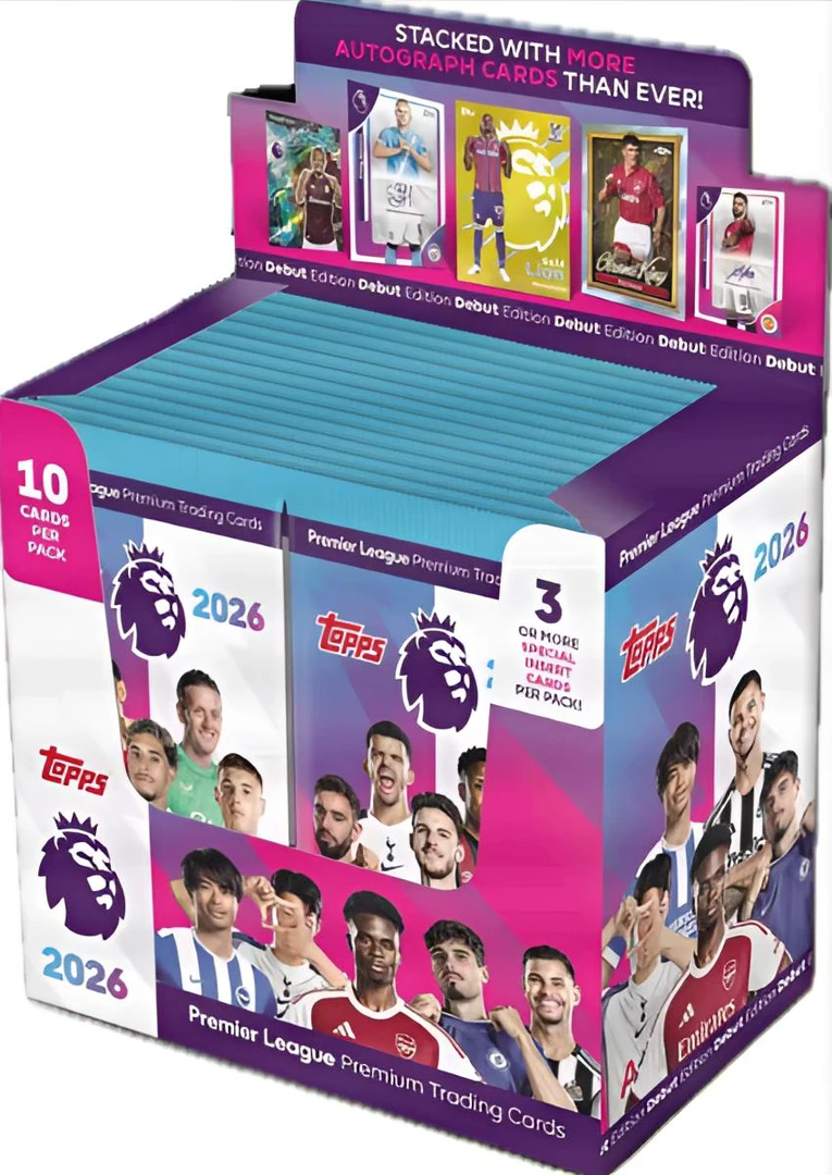 25/26 Topps英超补充包 球星卡