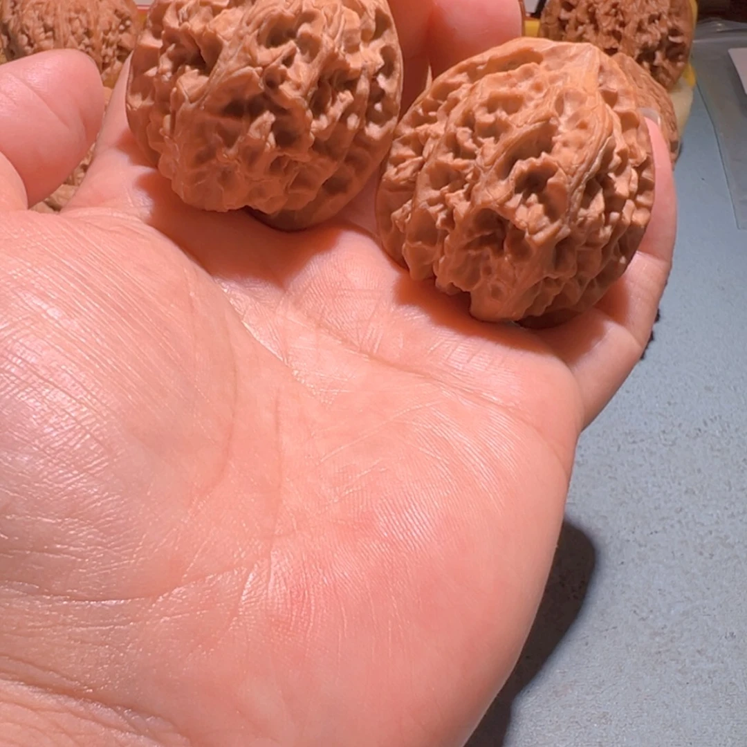 把件文玩核桃苹果圆40