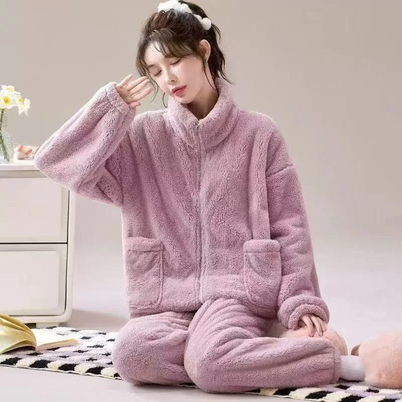 女士时尚百搭家居服套装