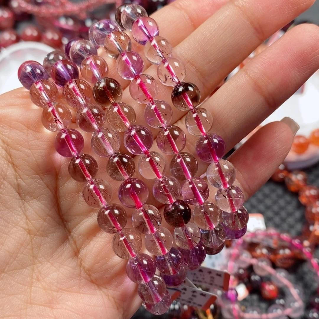 幸***星未镶嵌水晶手链超七手机斜挂件定制不退换