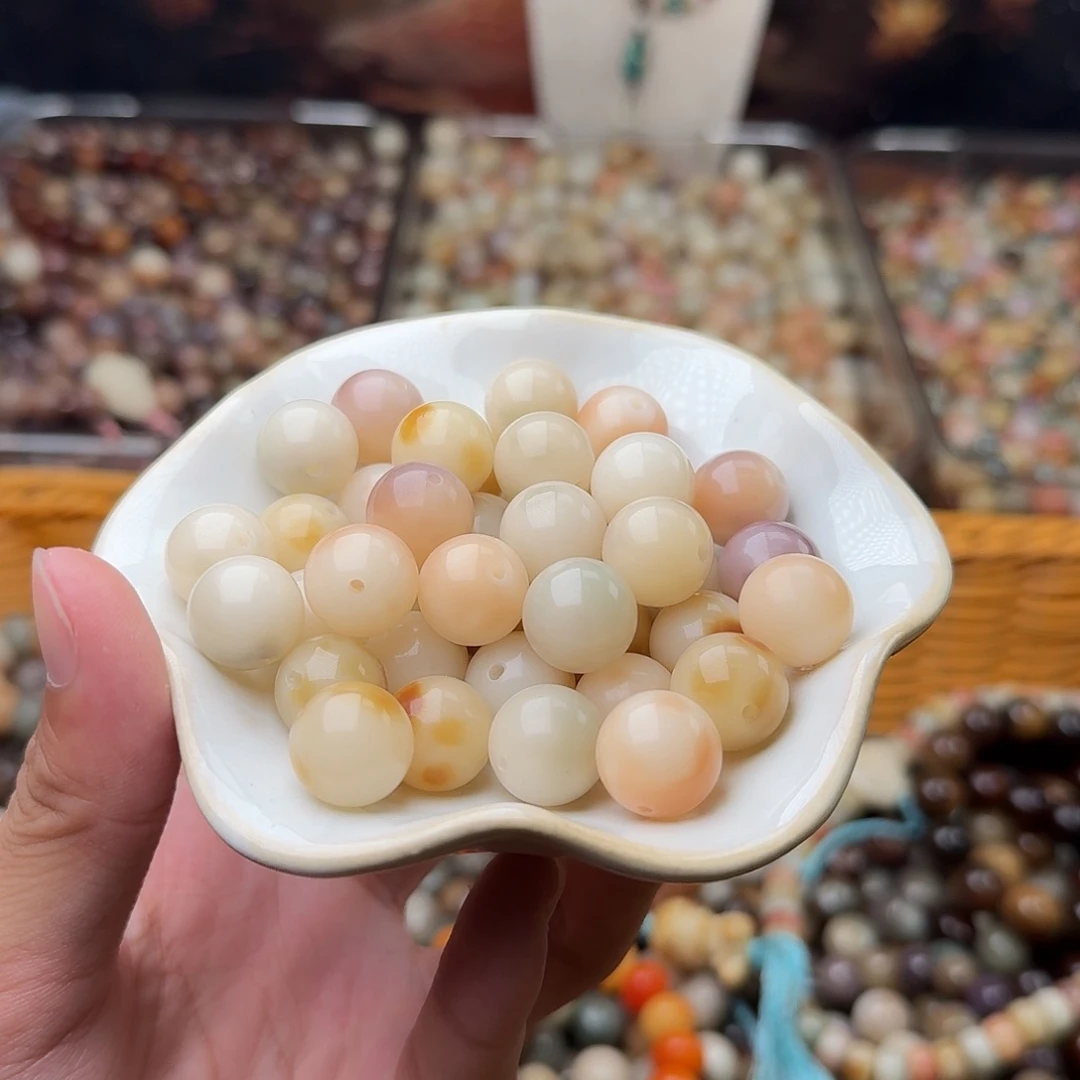 吊坠菩提根/象牙果50颗莫奈花园14圆