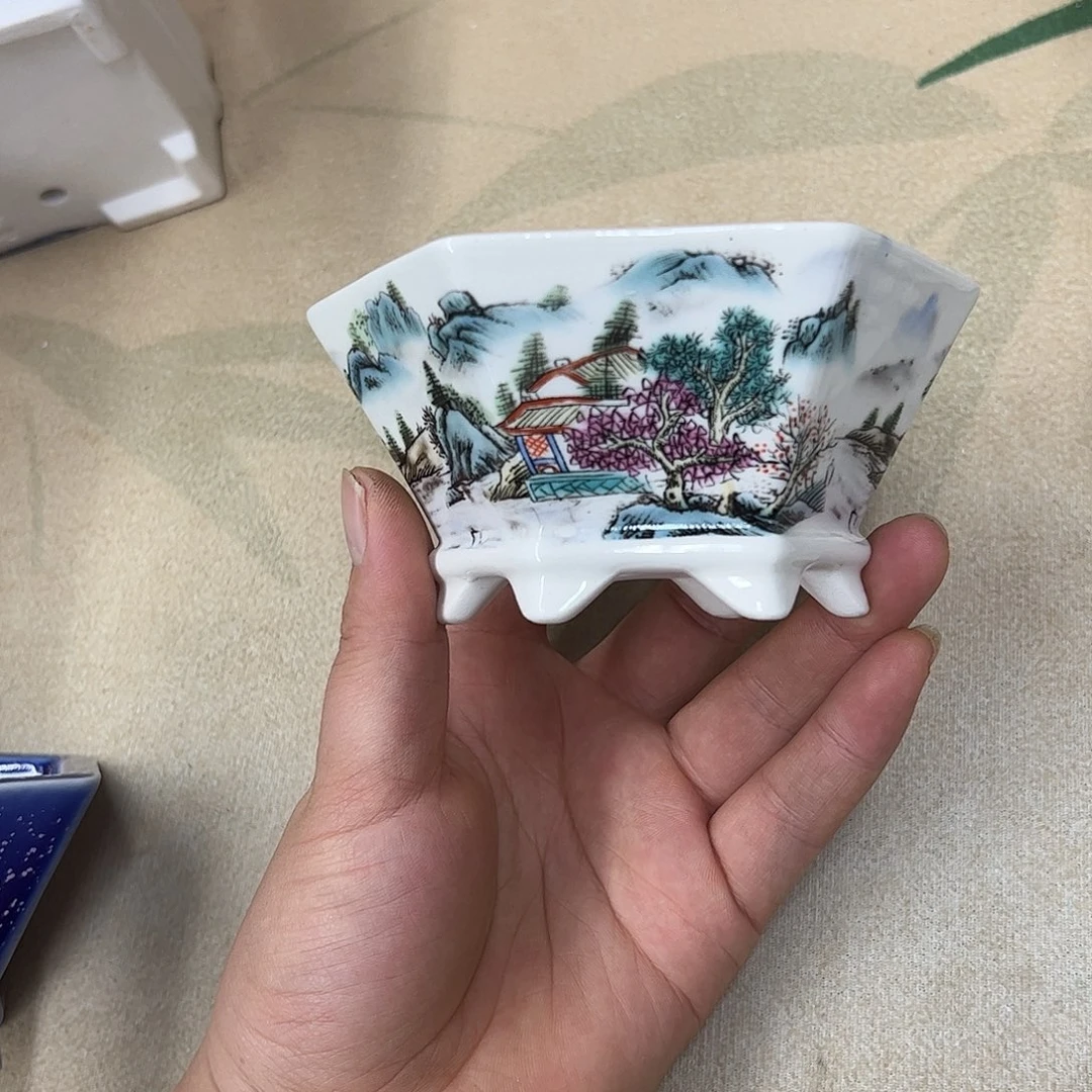 紫砂花盆863号瑕疵11/5cn