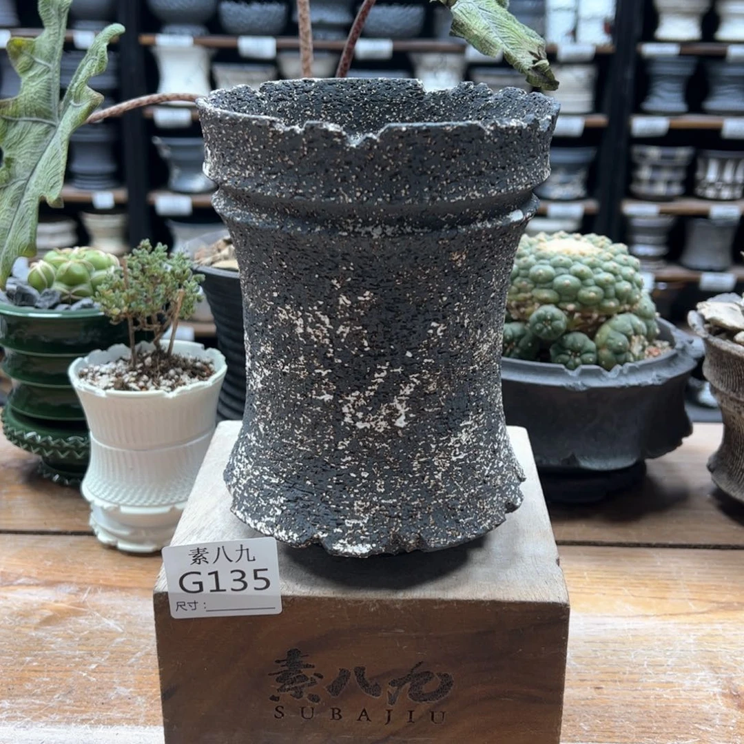 素八九陶瓷内口12高16.5