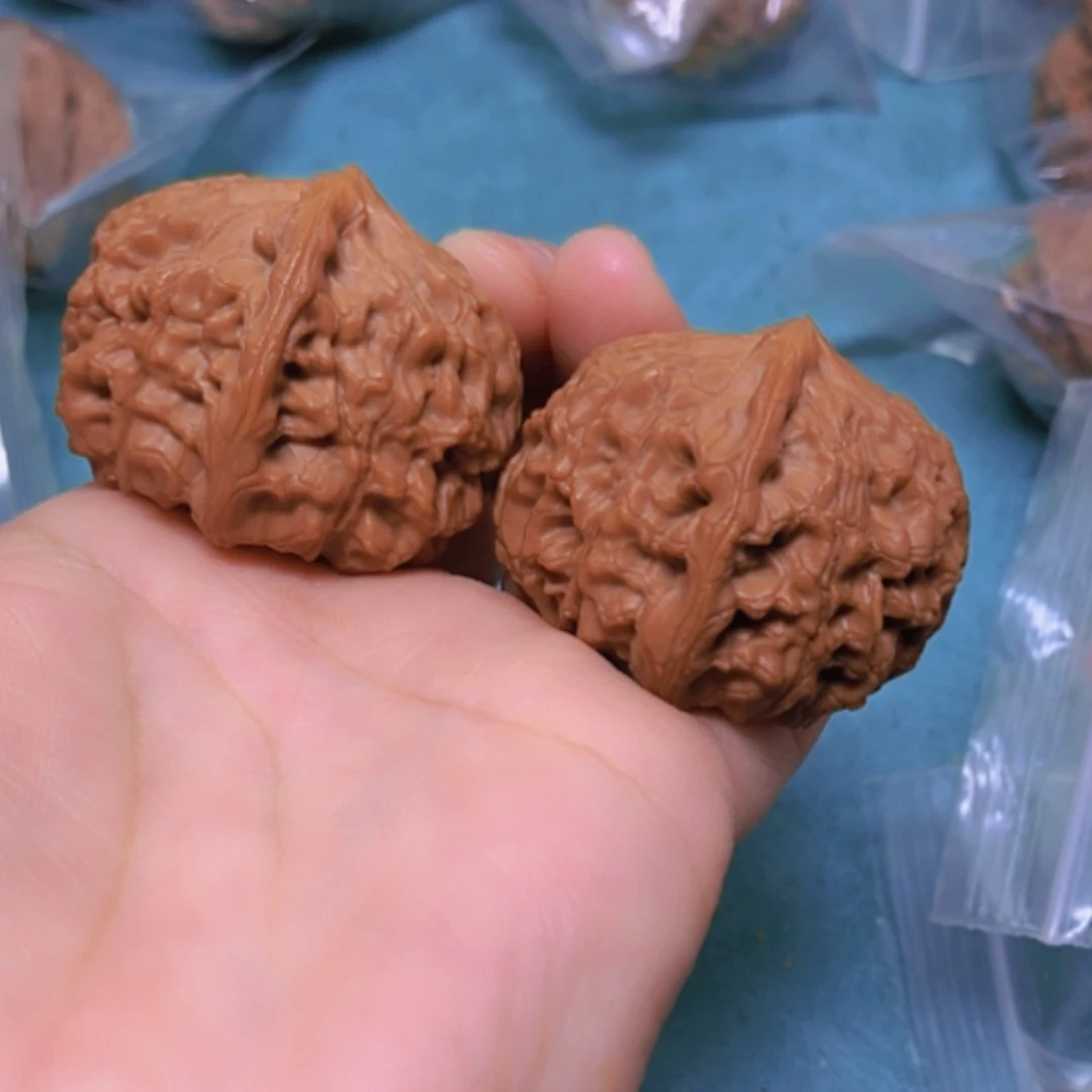 【闪购商品】摆件核桃41玉枕元宝修尖出油