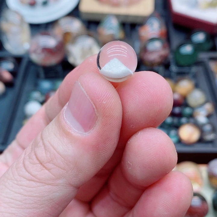 未镶嵌水晶颈饰水晶裸石未镶嵌