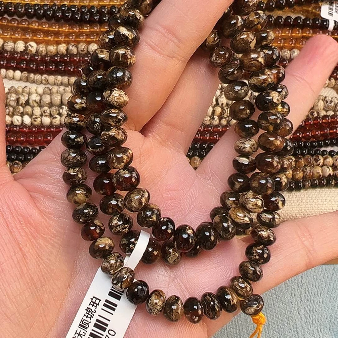 琥珀未镶嵌裸石抚顺琥珀七20470