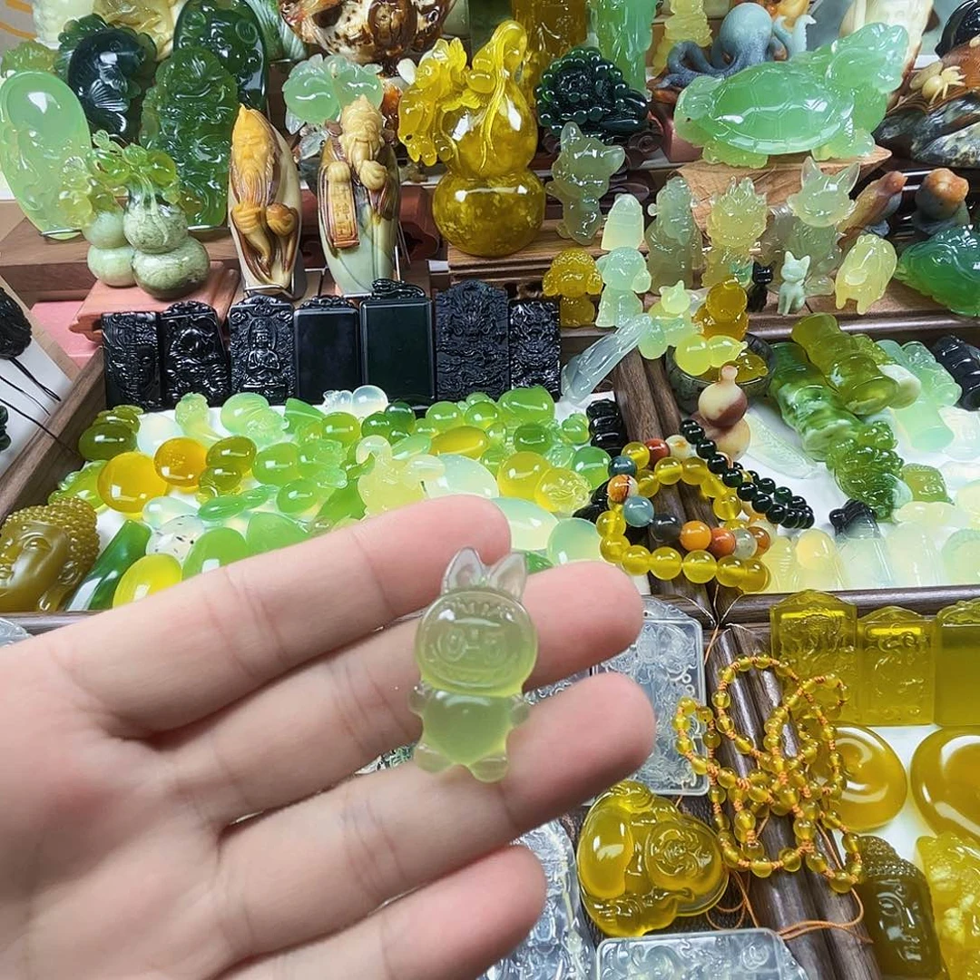 岫玉未镶嵌吊坠(不含链)