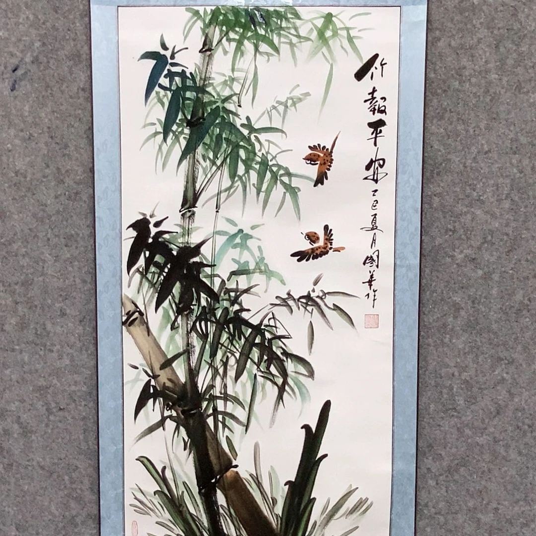 国画刘国华手绘作品111