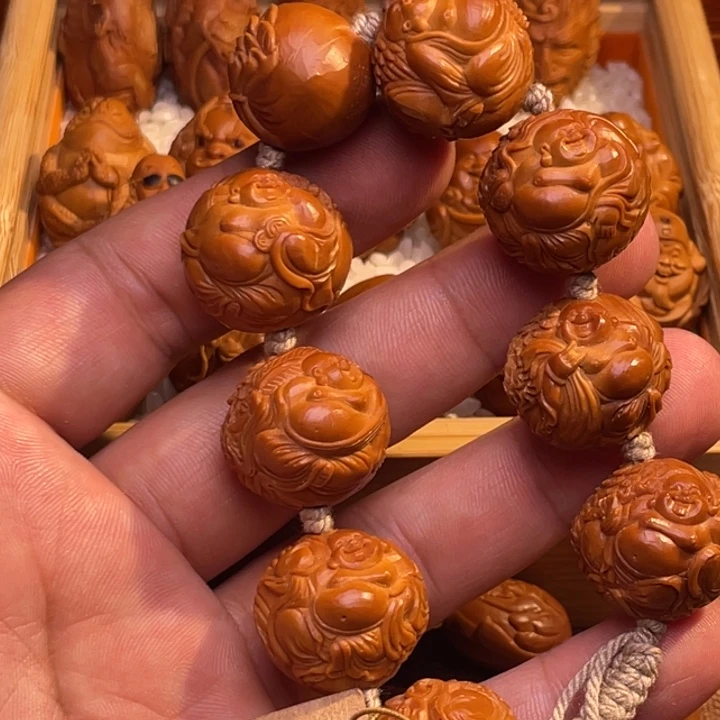 手串/手链橄榄核风景弥勒