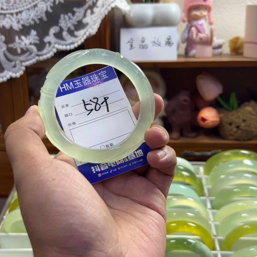 未镶嵌蛇纹石玉手镯286