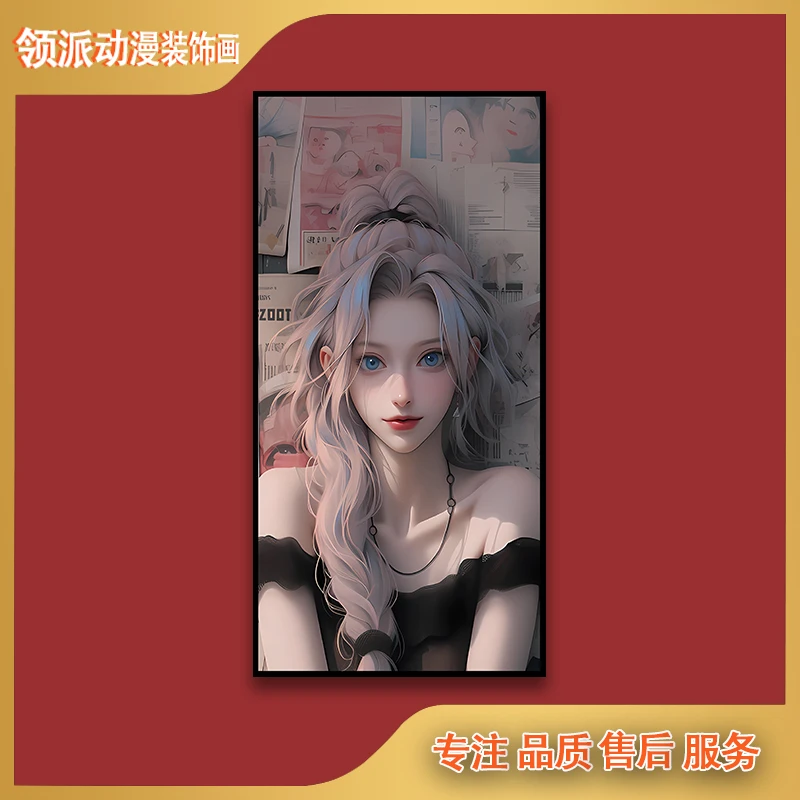 萨勒芬妮甜美唯美现代装饰画30*60