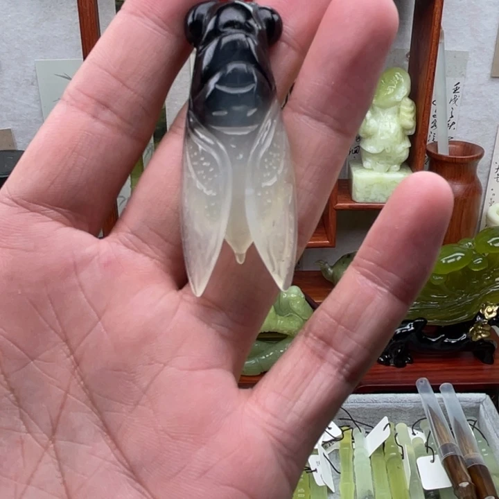 未镶嵌蛇纹石玉四大名玉挂件