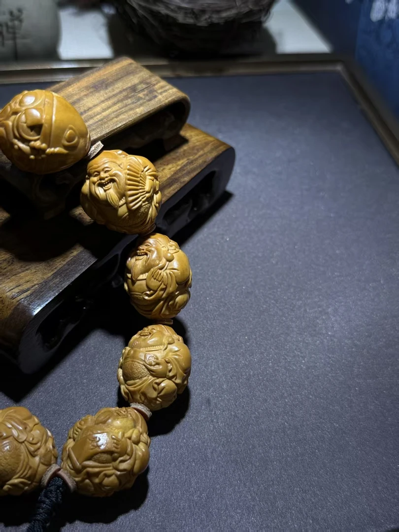 2.4cm大财神精工大尺寸橄榄核