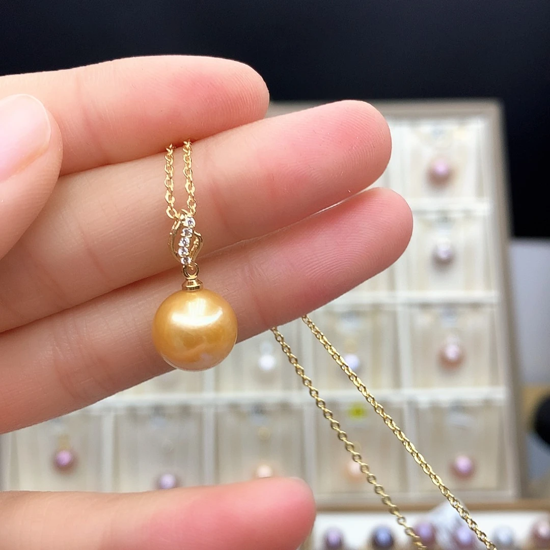 淡水珍珠颈饰合金