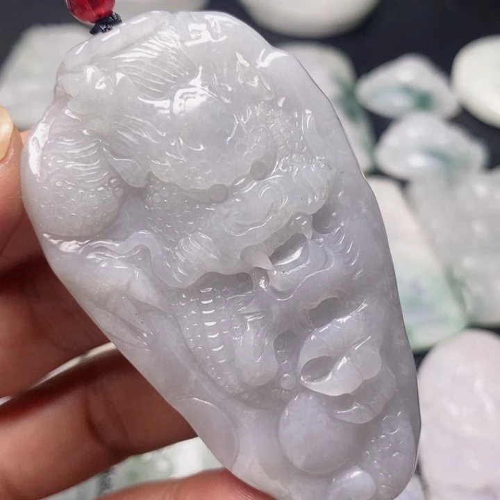 翡翠未镶嵌颈饰天然翡翠A货