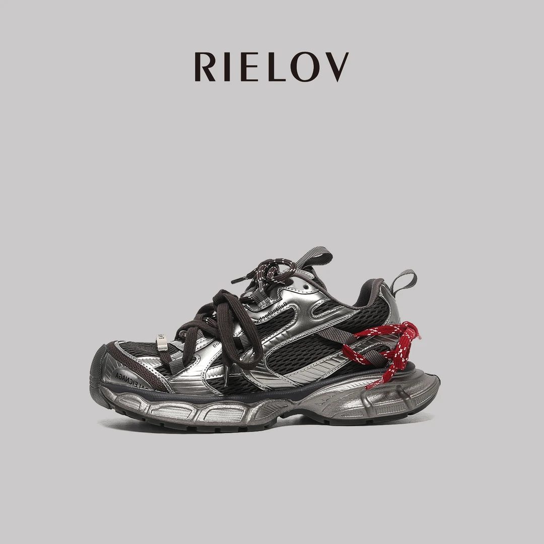 【RIELOV●小怪兽】增高5cm时尚潮流百搭女士休闲鞋9805-30