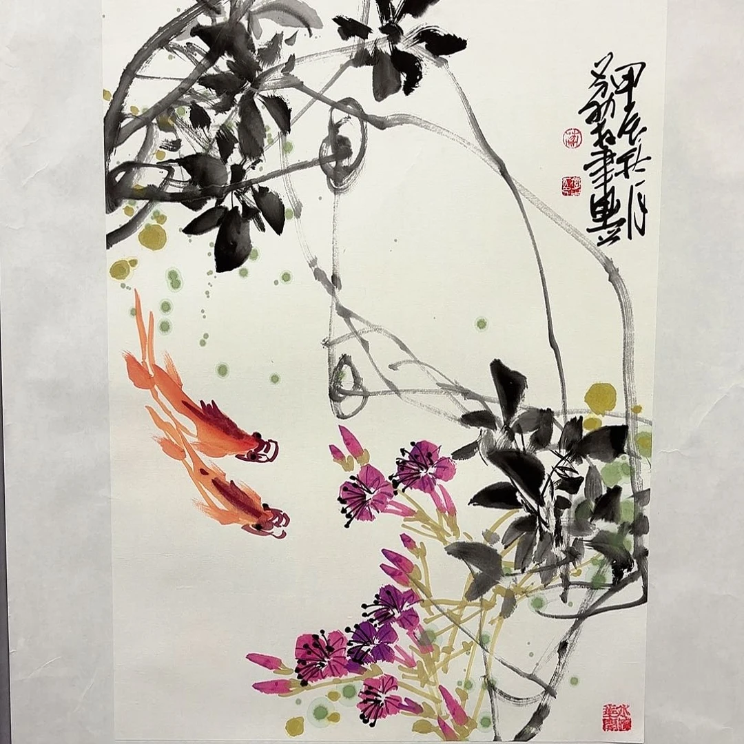 国画国画纯手绘作品请放心去藏