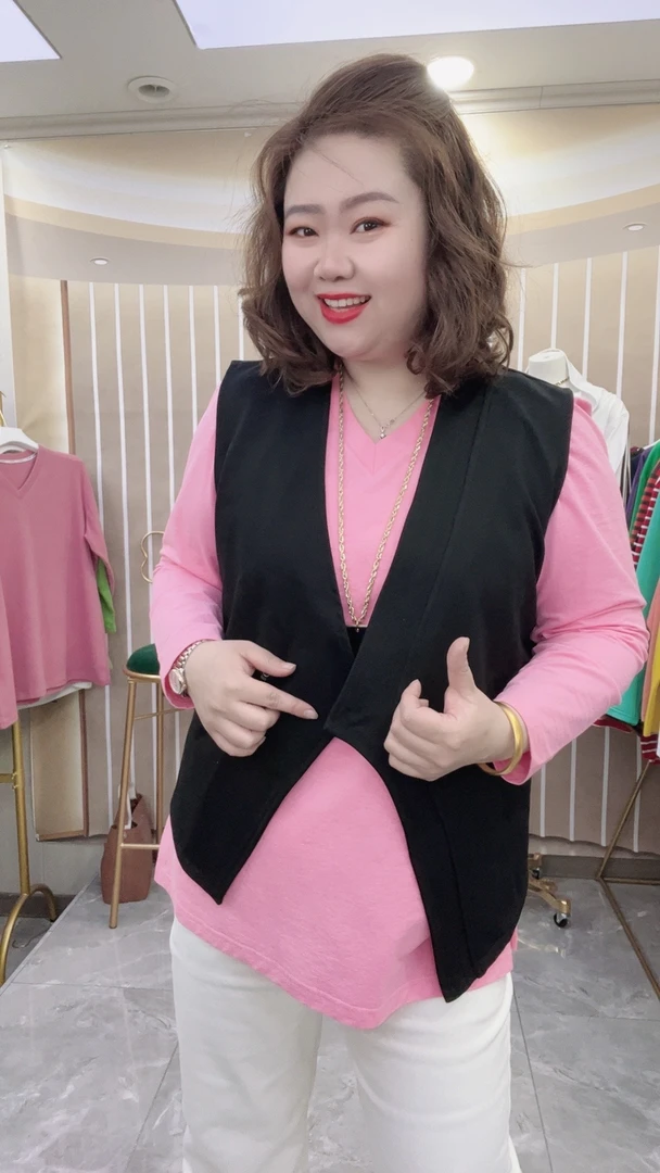 2025年春季新款马甲宽松休闲时尚百搭款