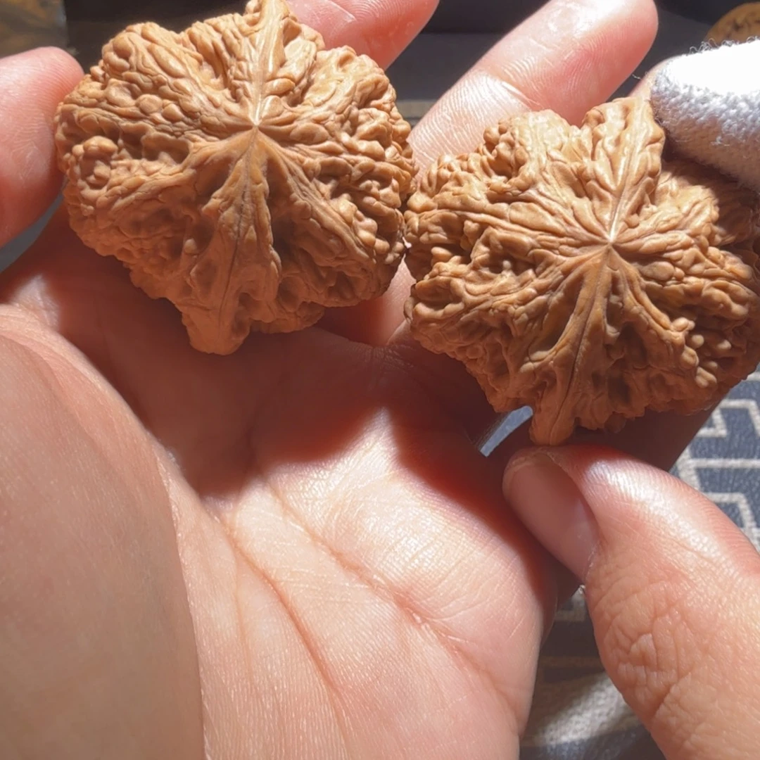 文玩核桃把件大粗筋