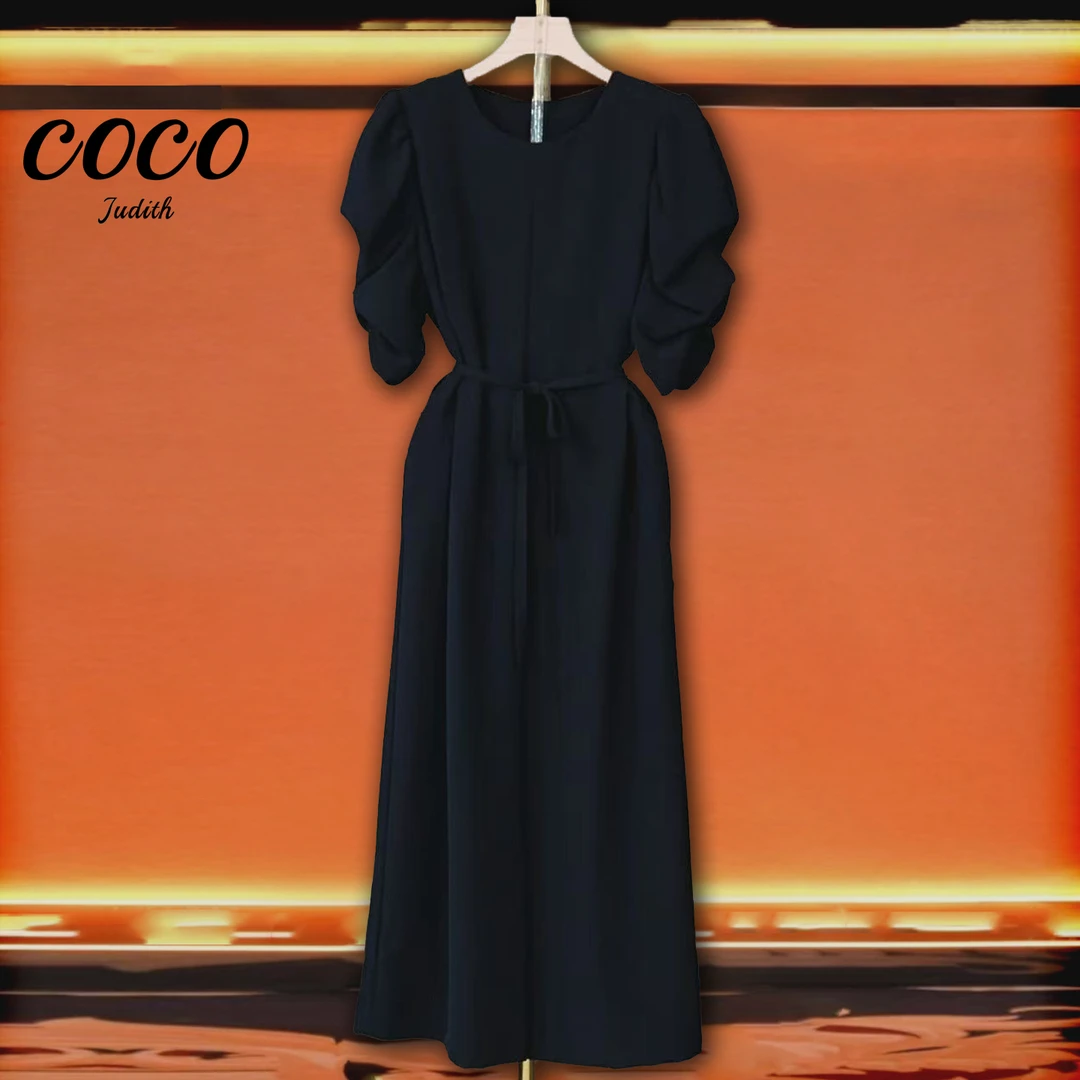 【RG210】2025年新款时尚气质百搭减龄显瘦法式连衣裙