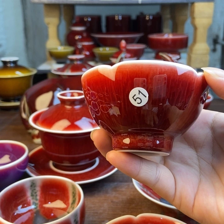 不**?景德镇名陶坊原矿郎红