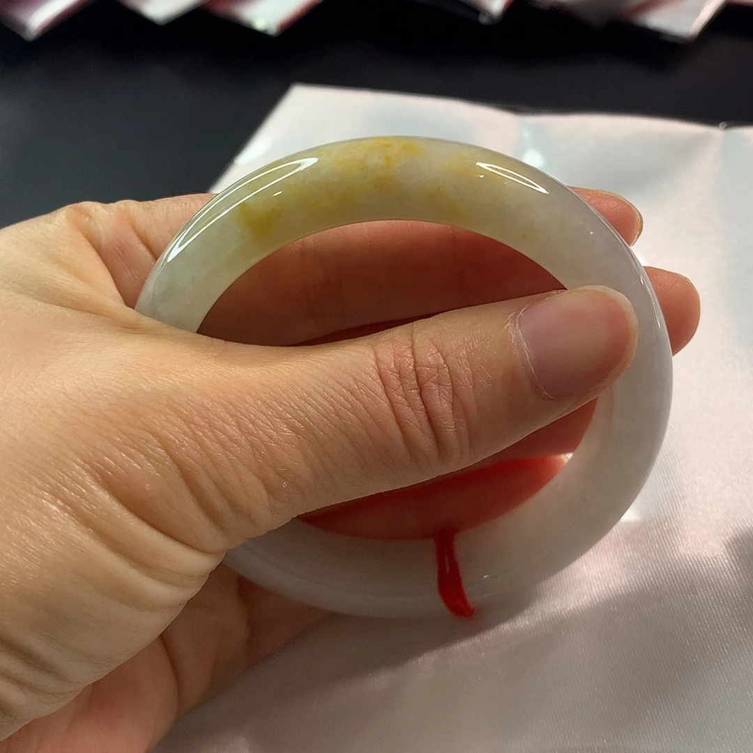 翡翠未镶嵌手镯翡翠手镯56