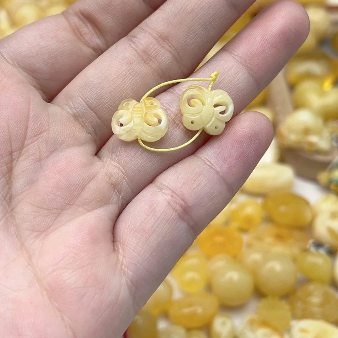 裸石蜜蜡未镶嵌天然