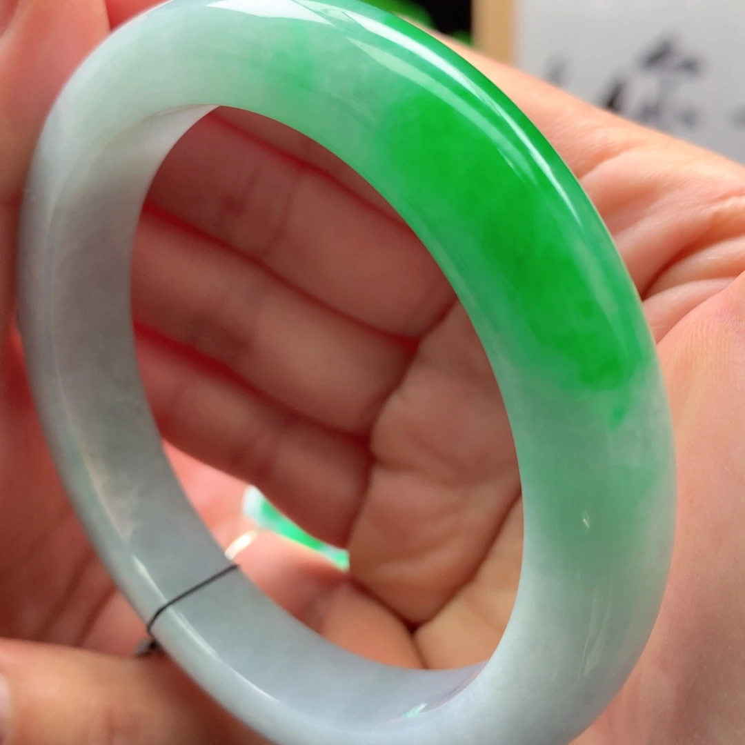 未镶嵌手镯翡翠缅甸60.2圈口