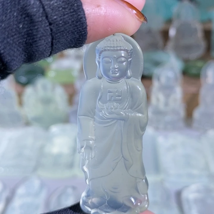 岫玉吊坠未镶嵌吊坠