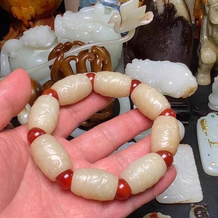 剑***心剑胆大哥龙珠手串