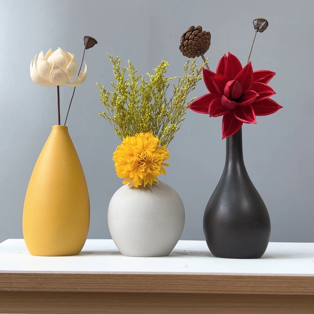 瓶花瓶带花高度20-30厘米左右