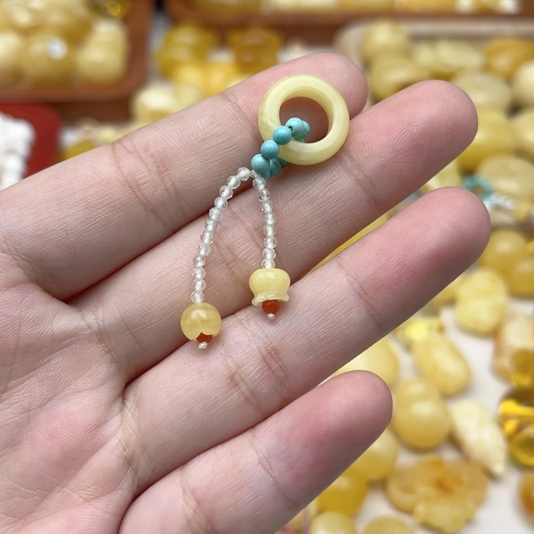 蜜蜡未镶嵌裸石天然