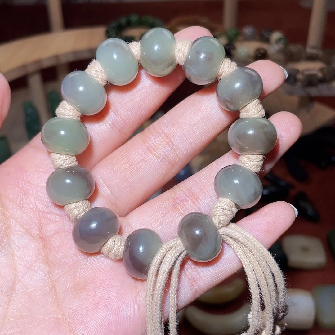 颈饰未镶嵌和田玉爱***