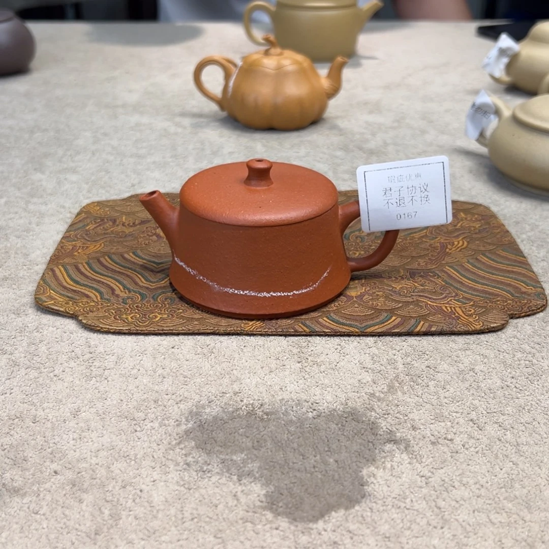 紫砂茶壶紫砂壶瑕疵壶身有印子