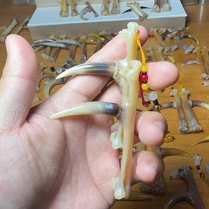 鹿骨手串/手链2个单子鸡爪骨