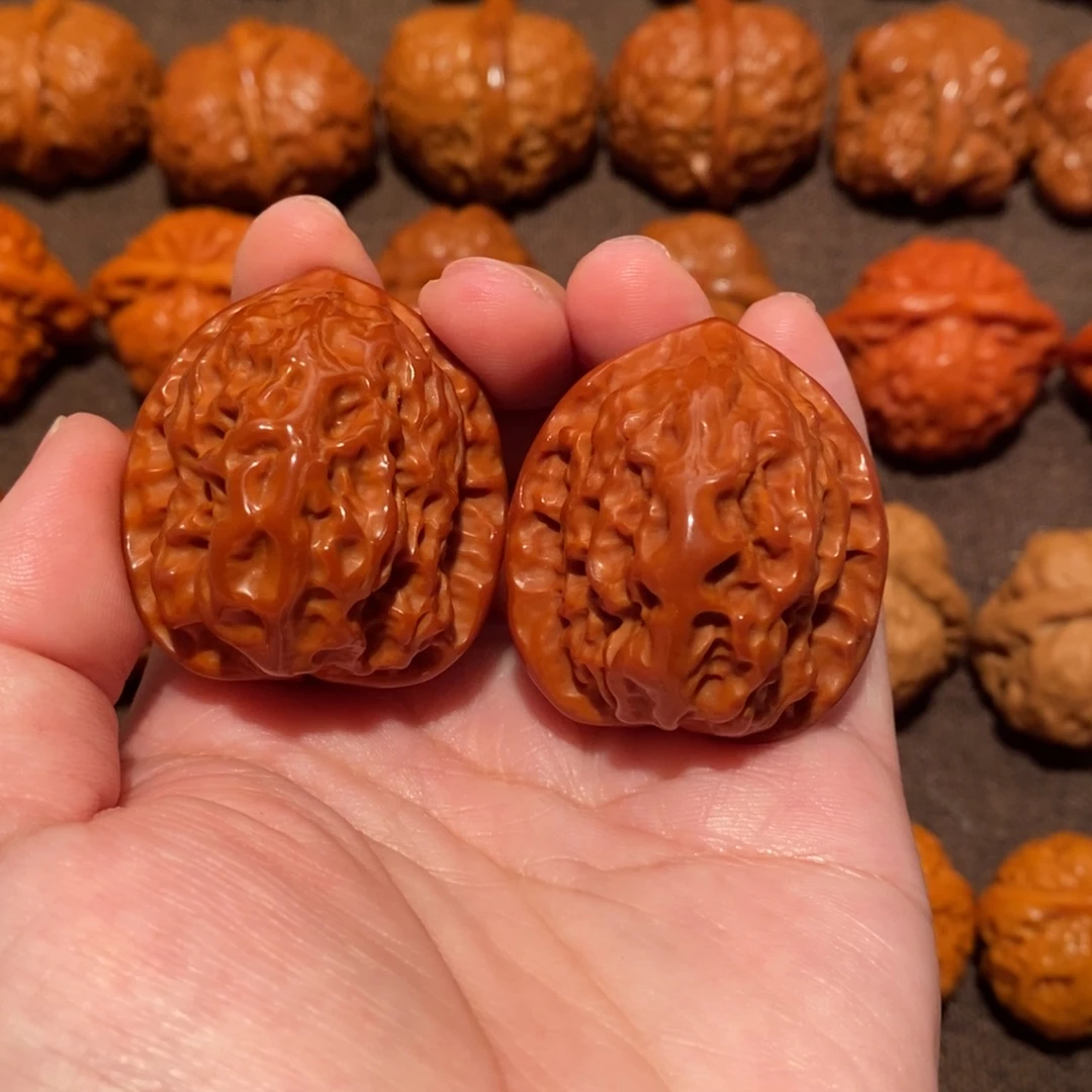 吊坠文玩核桃34白蛇骨0615