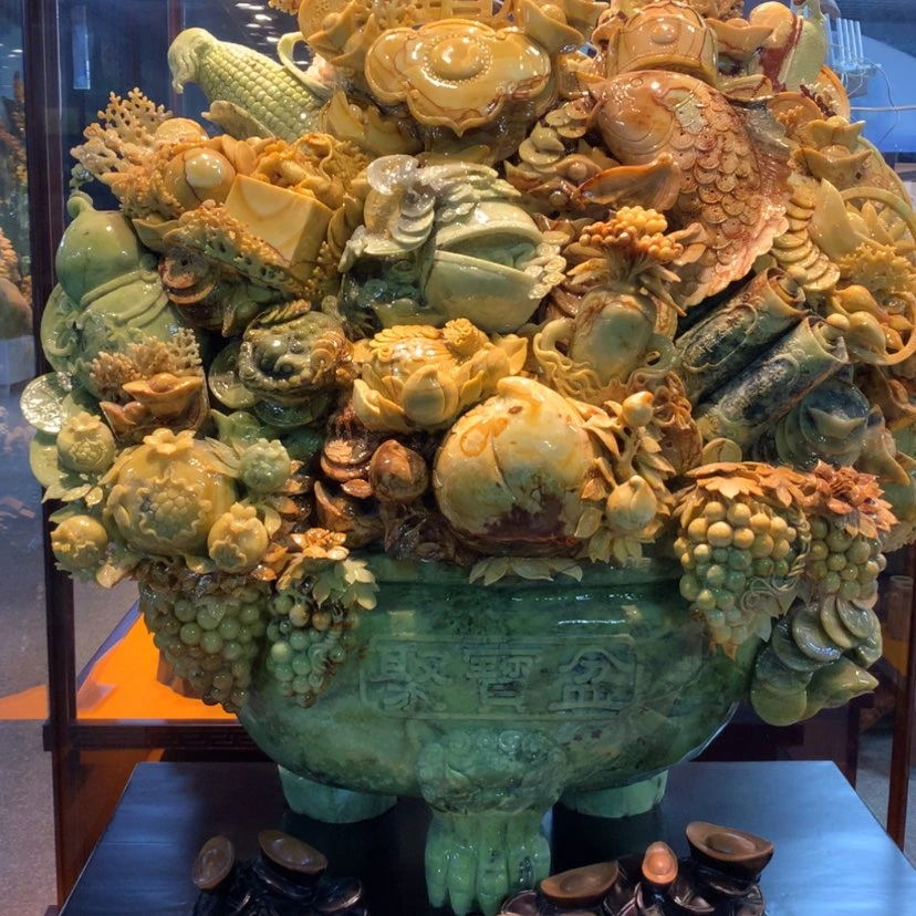 【闪购商品】未镶嵌蛇纹石玉摆件