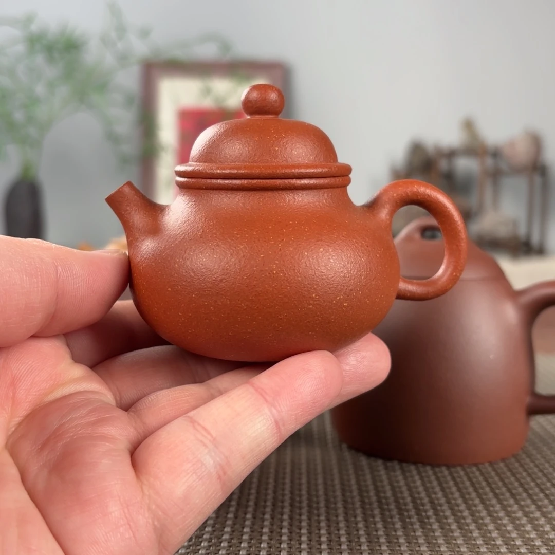 紫砂茶壶黄龙山原矿紫砂壶120