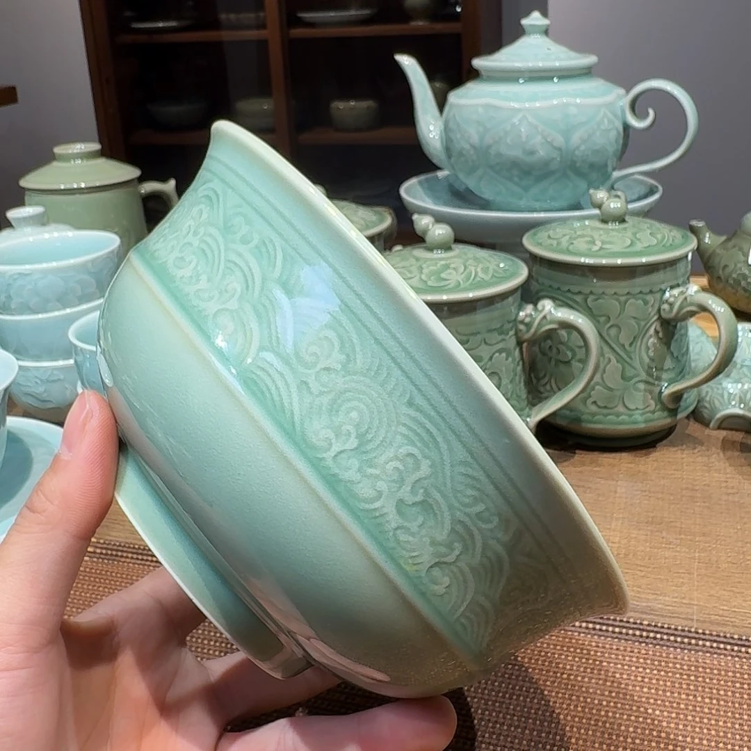 微瑕 7 英寸海浪碗 1 只