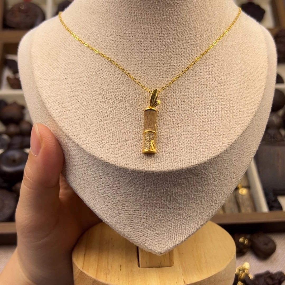 银S925节节高随行脖挂配饰