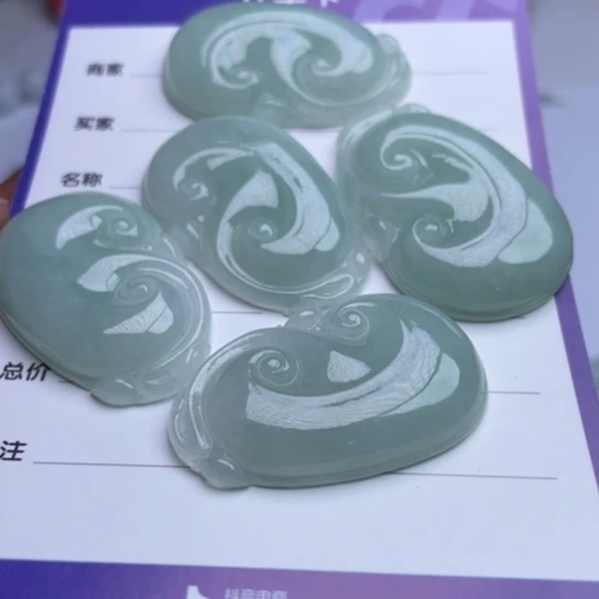 翡翠挂件未镶嵌多样性发货拍一发一