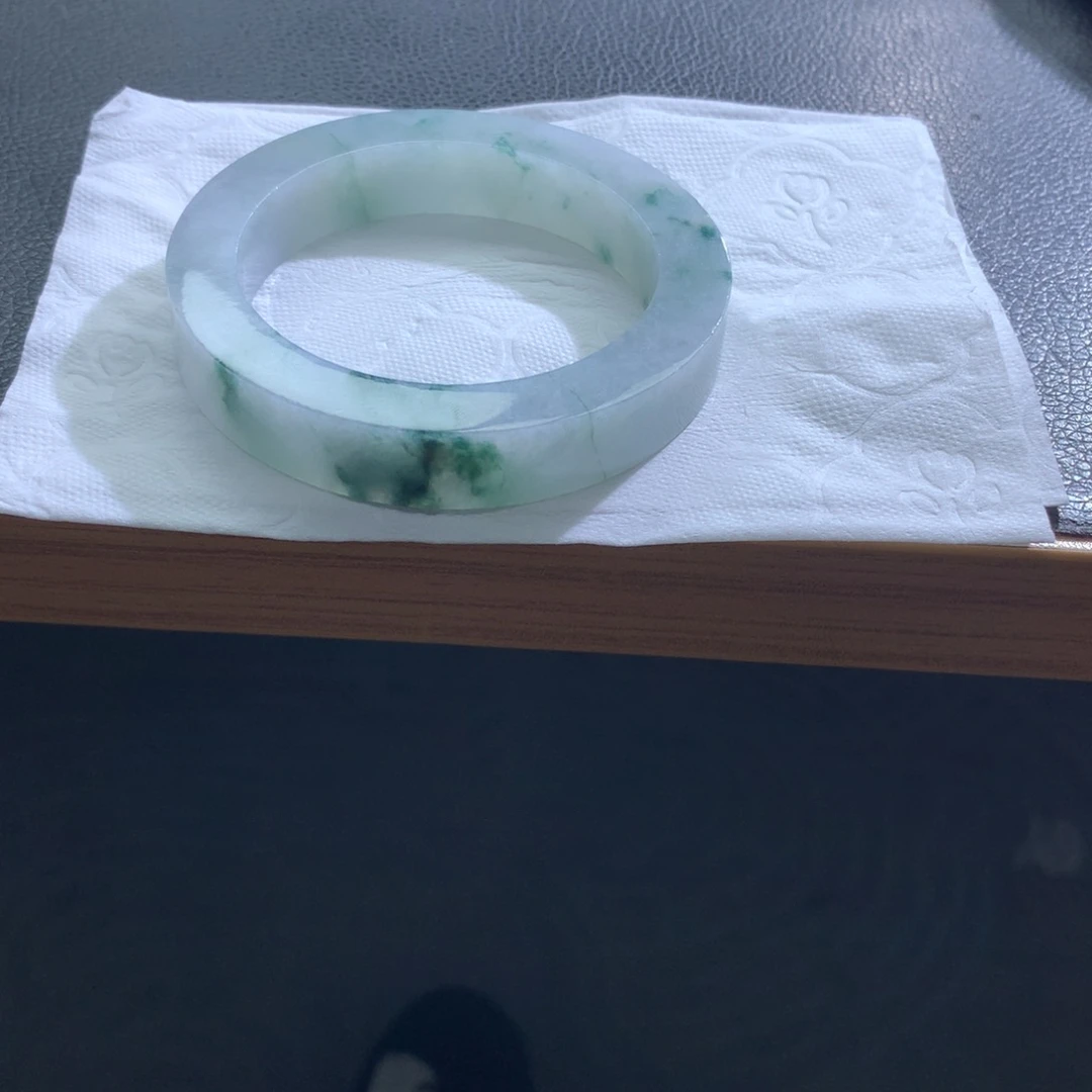 h***红定制翡翠未镶嵌翡翠手镯翡翠