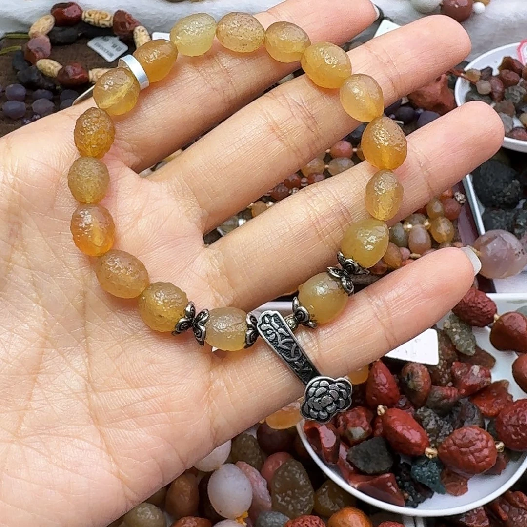 玛瑙/玉髓手链未镶嵌顺**铺