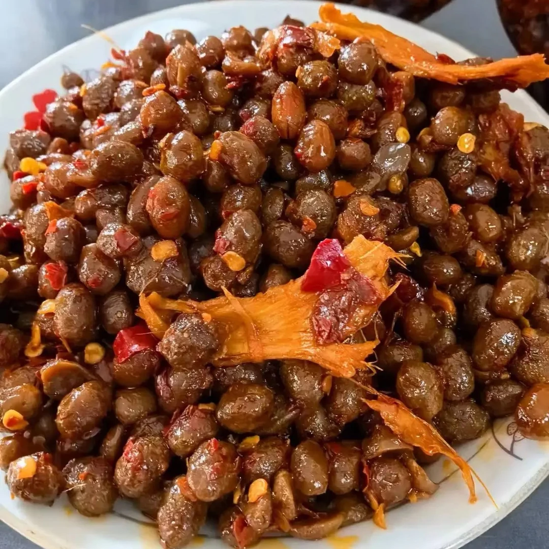 农家坛子豆豉 姜丝黄豆豉 香辣下饭