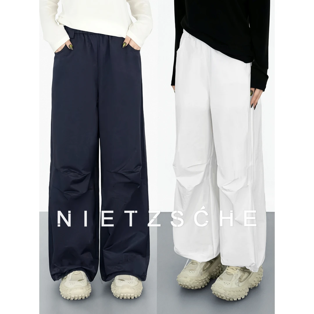 尼采官方直营｜不费力工装裤｜梨形天菜随便穿都有高品休闲裤61980