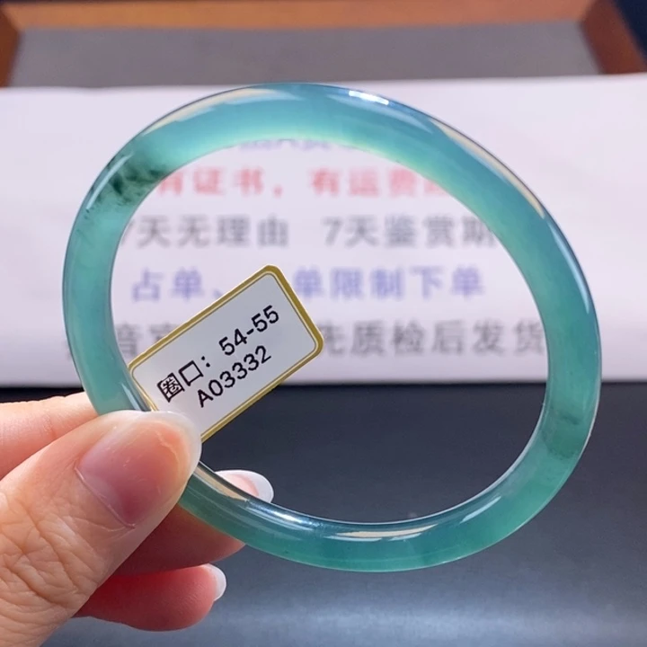 翡翠未镶嵌手镯翡翠手镯96